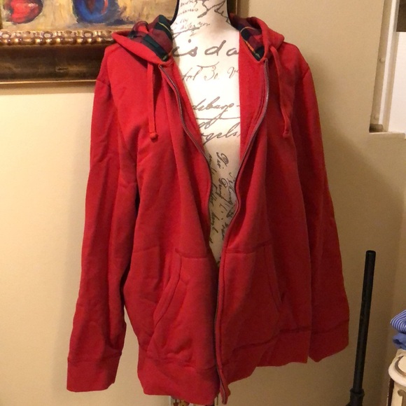 🏇Mens Polo Ralph Lauren, plaid flannel lined hood zip up, yellow logo hoodie - Picture 3 of 12